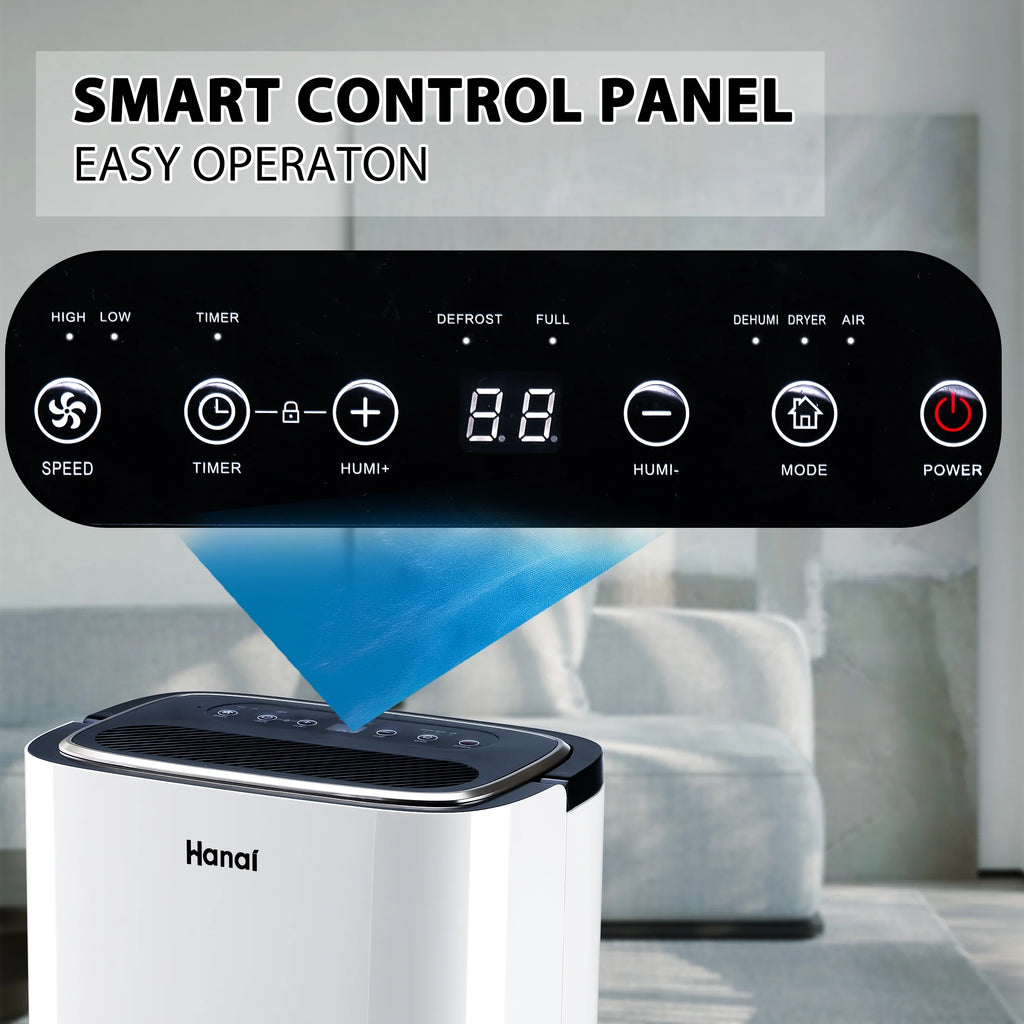 22 Pints Portable Dehumidifier with Drain Hose U19041
