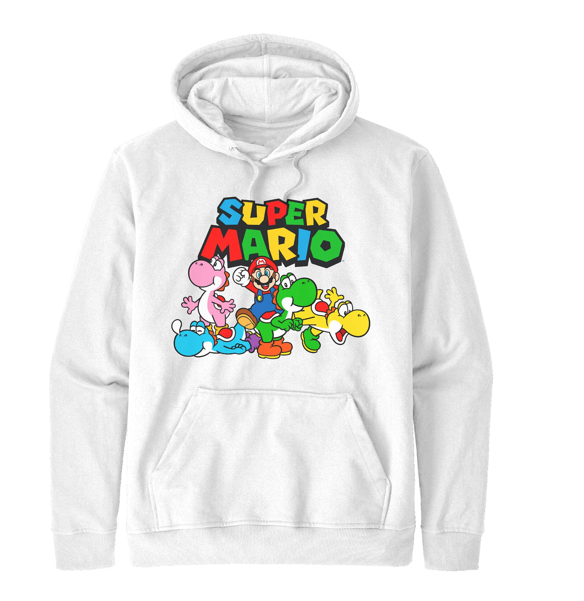 White Pullover Hoodie X7552