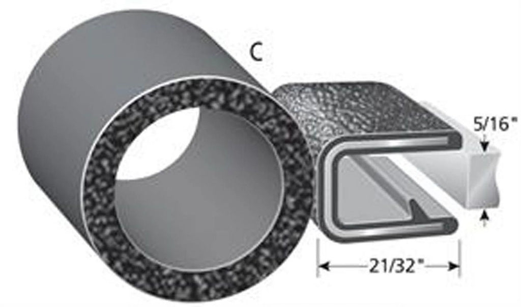 Rubber Gasket Popup Tent Trailer Seal K86172