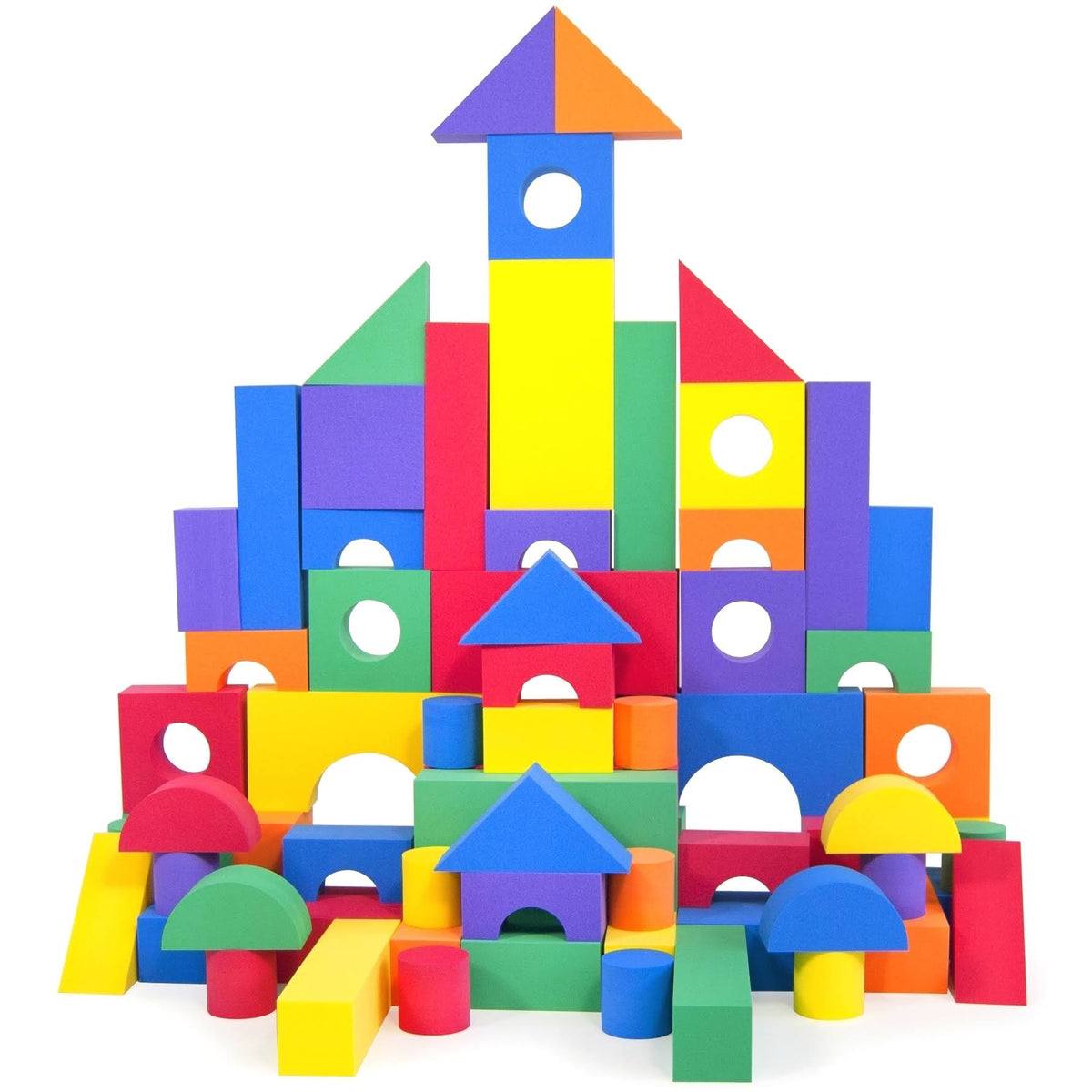 70 Piece Foam Building Blocks F726936