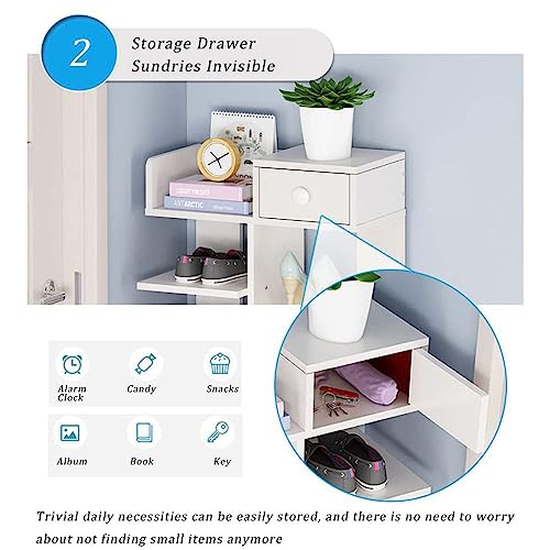 8 Tiers Vertical Narrow Shoe Rack E418344
