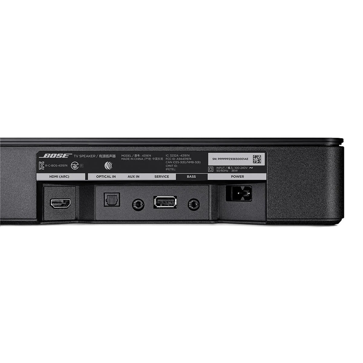 Black Wireless Bluetooth Soundbar G6599