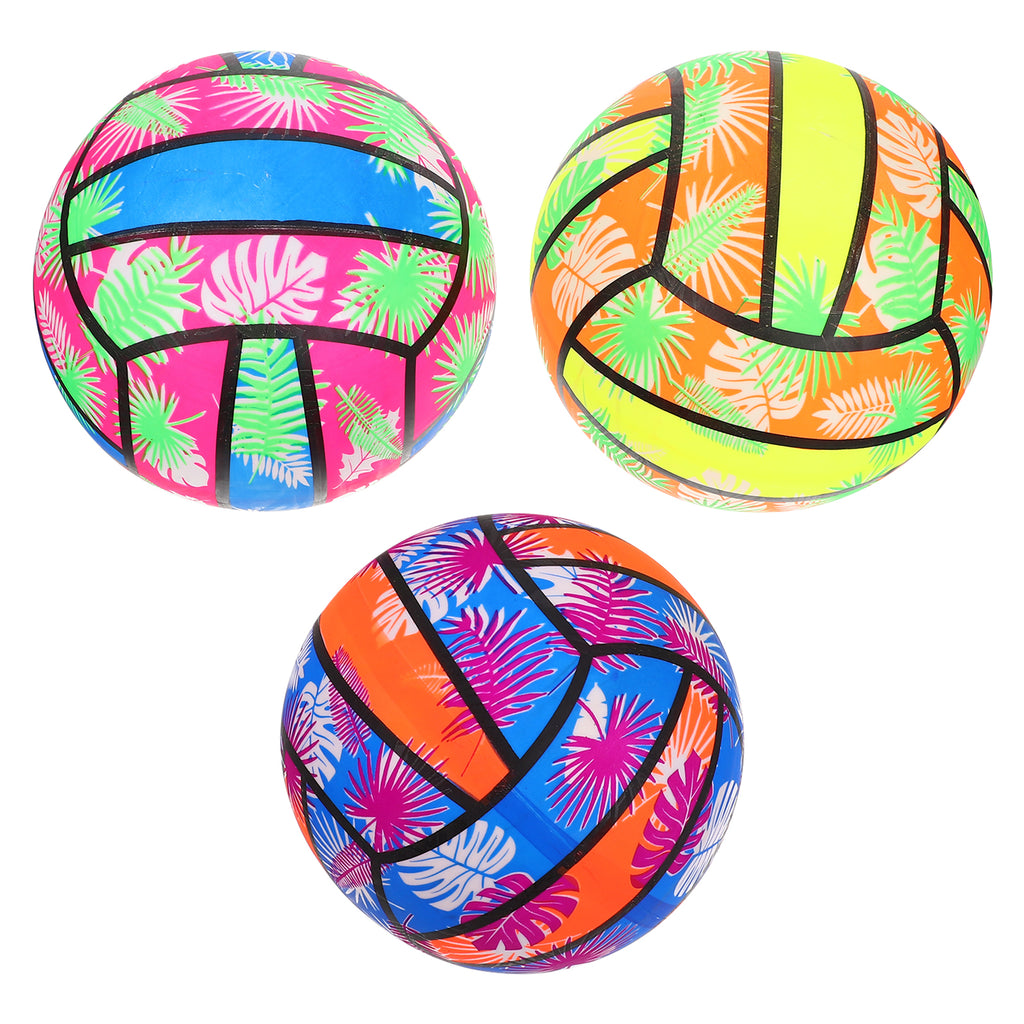 Inflatable Rainbow Vinyl Volleyball Ball S719
