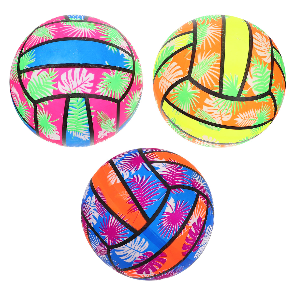 Inflatable Rainbow Vinyl Volleyball Ball S719