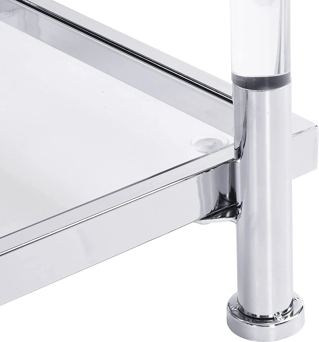Glass Console Tables with Metal Frame E1080