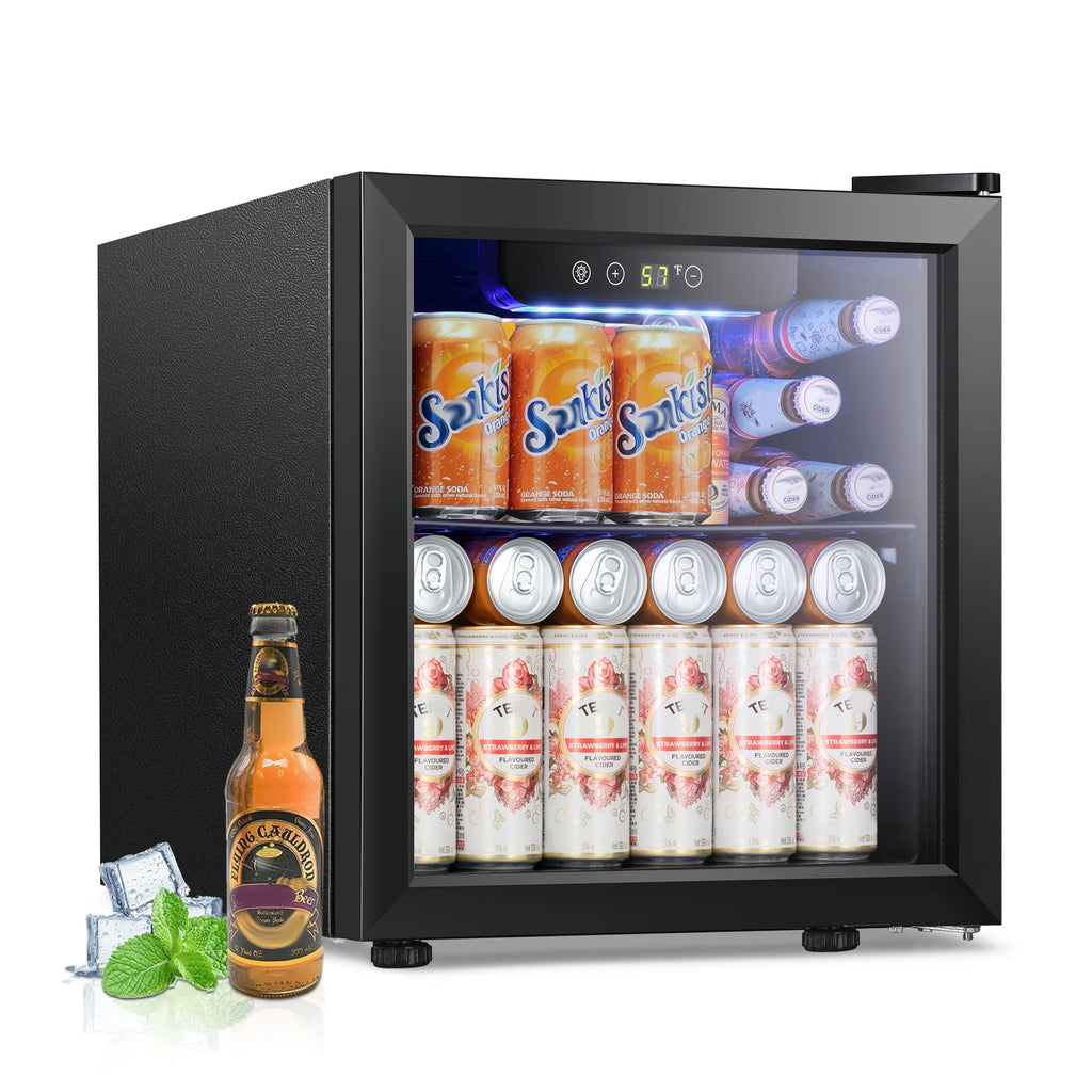 1.7 cu.ft Black Beverage Cooler & Refrigerator L9904