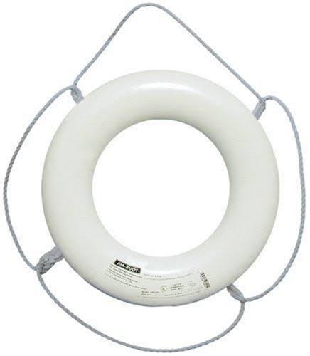 White Ring Buoy with Straps Q3463