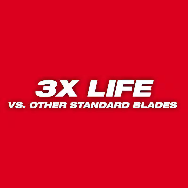 6 in. 18 TPI Metal Cutting Reciprocating Saw Blades (5-Pack) I8632