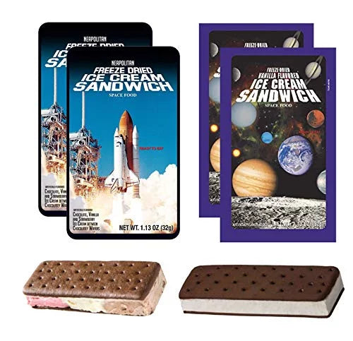 Freeze-Dried Ice Cream Sandwich Bundle 4 Total N90537