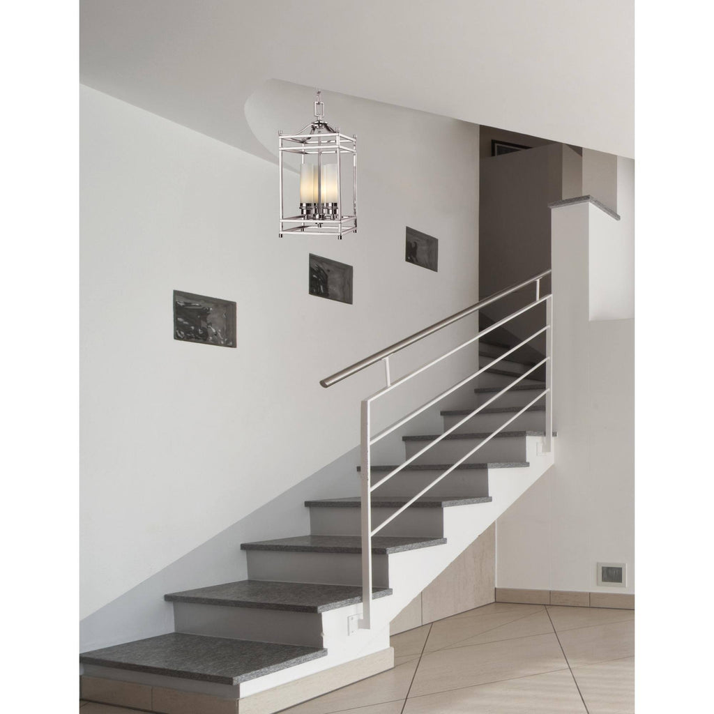 Chrome 3 Light Semi-Flush Mount Z9313