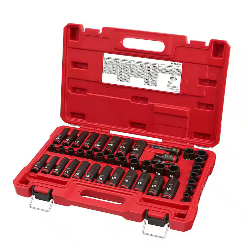 12V Cordless High Speed 3/8 in. Ratchet Kit with 43-Piece Socket Set U402