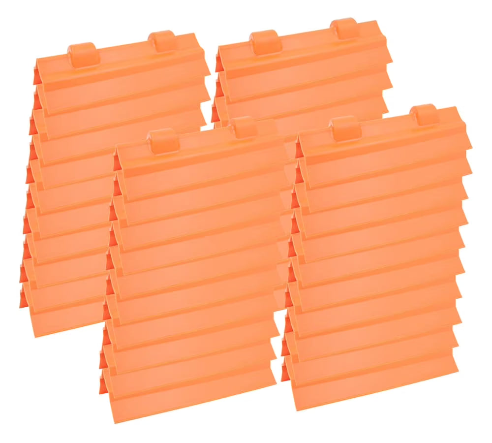 40 Pack 12" Orange Plastic Flatbed Edge Protector Z446
