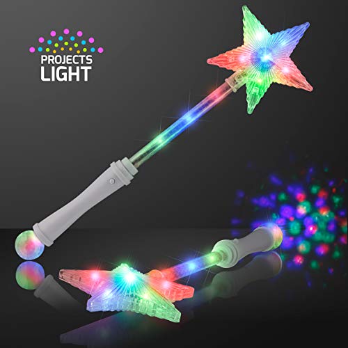Light Up White LED Wand B270011