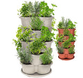 Terracotta 5-Tier Stackable Planter C85796