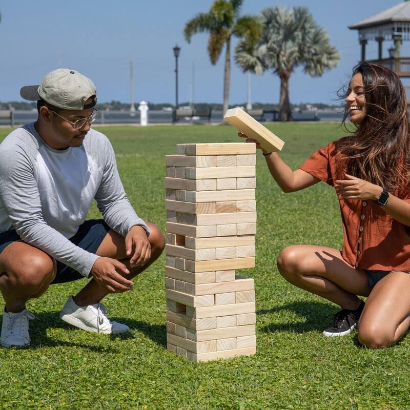 Giant Wooden Tumble Tower Game T234