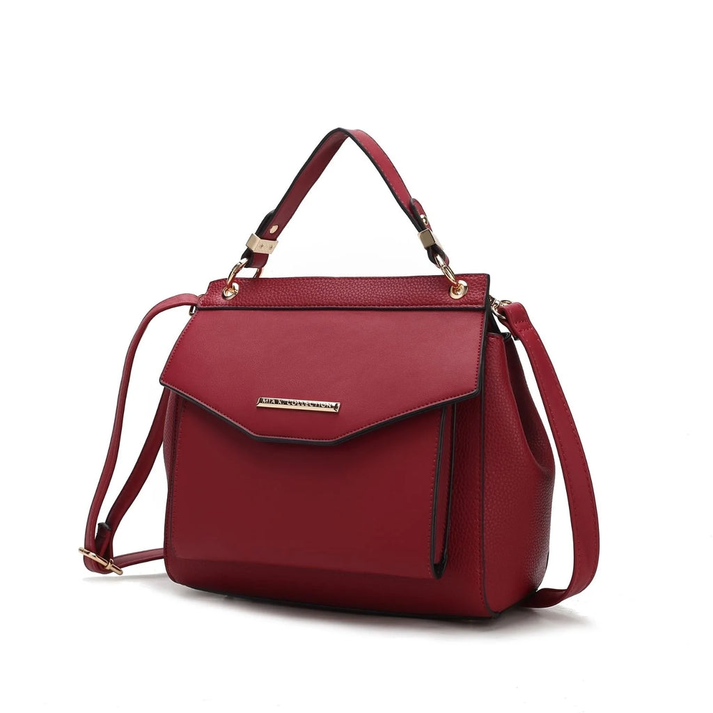 Vegan Leather 3-in-1 Satchel, Backpack and Crossbody D265035