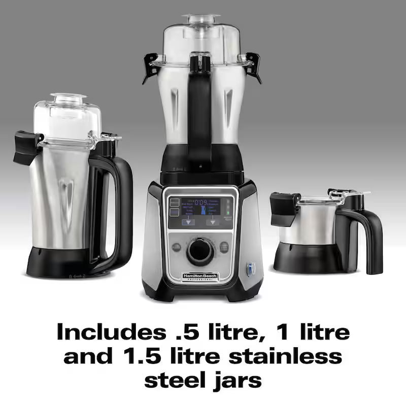 13-Speed Stainless Steel Countertop Blender with 3 Jars C48814