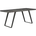 Wood Herringbone Counter Height Dining Table P4354