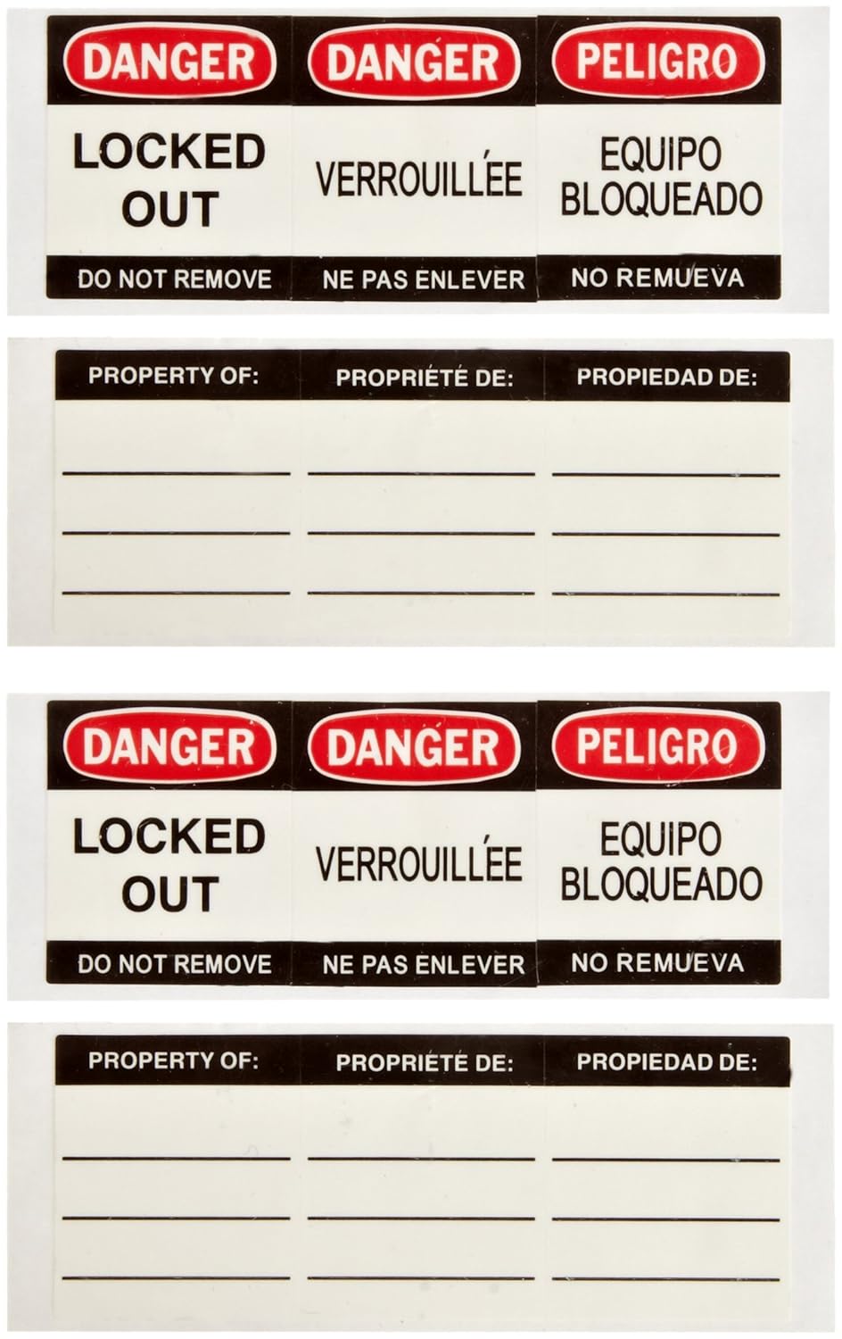 Valve Lockout Toolbox Kit with 2 Safety Padlocks S364273