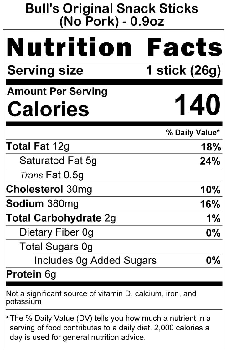 0.9oz Snack Sticks 24 Count Box X231