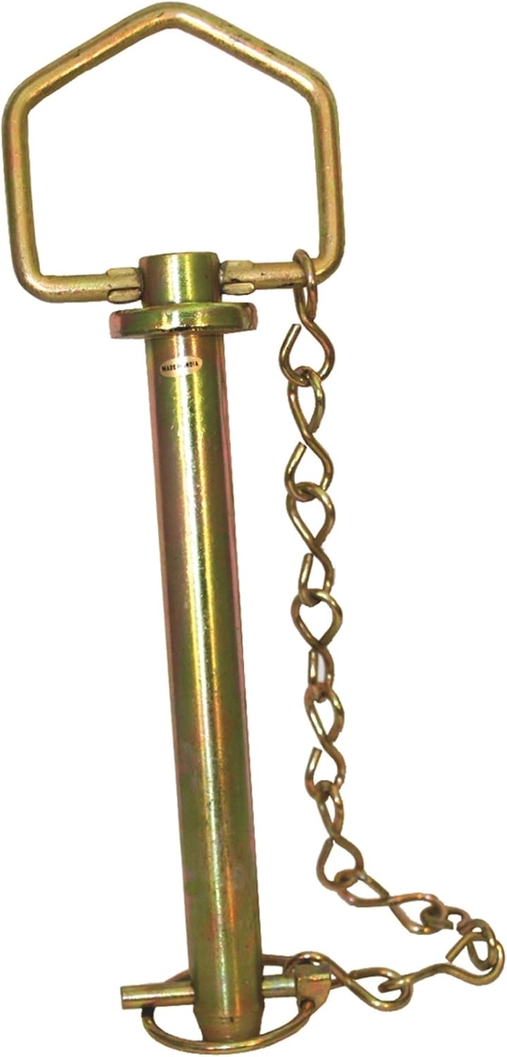 Hitch Pin with Chain, 3/4 by 6-1/4-Inch, Pack of 2 J42359
