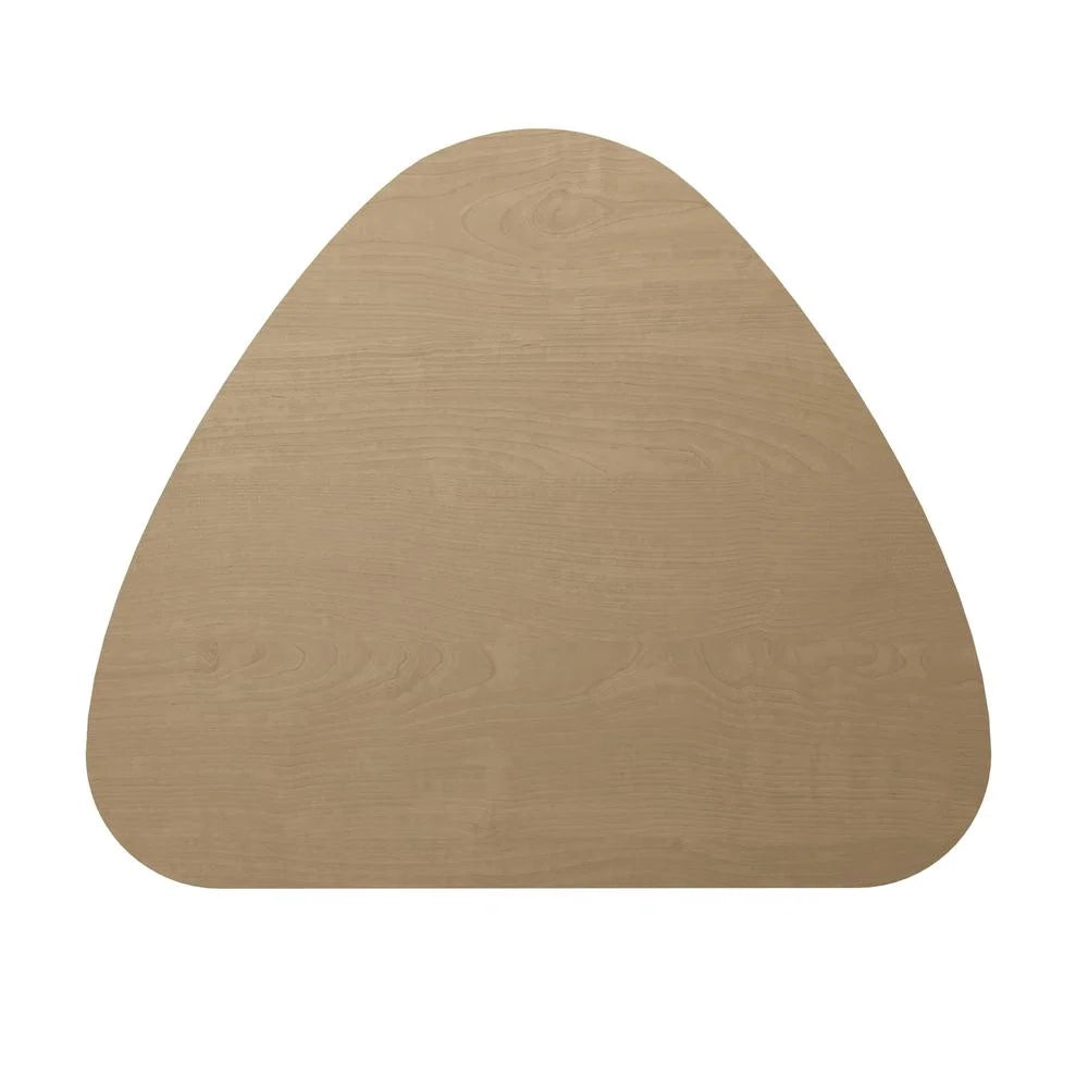 Birch Solid Wood Triangular Table I19837