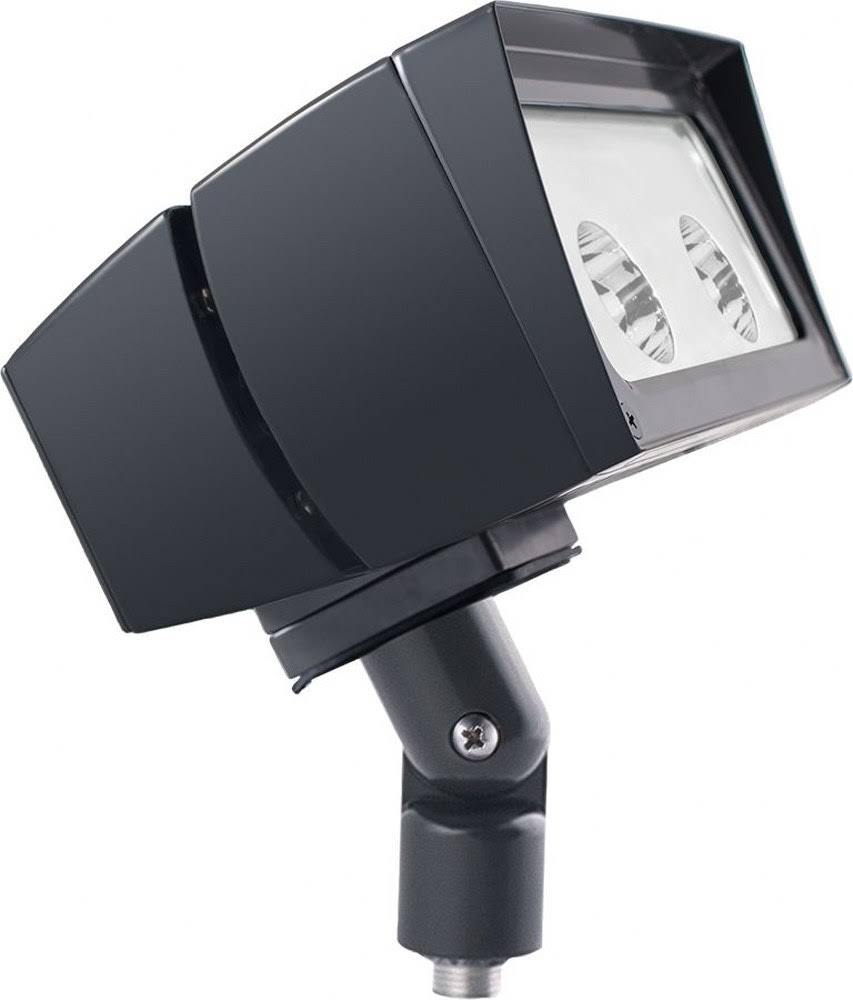 39W LED Neutral Arm Dimmable Bronze Flood Light V90783