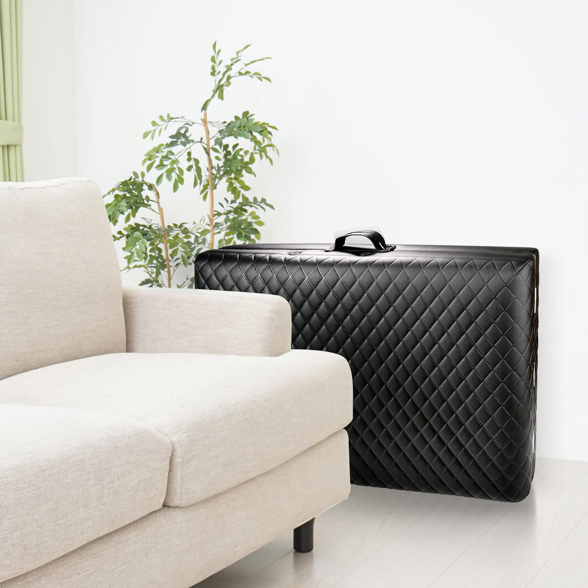 Portable Memory Foam Massage Table with Carrying Case W930829