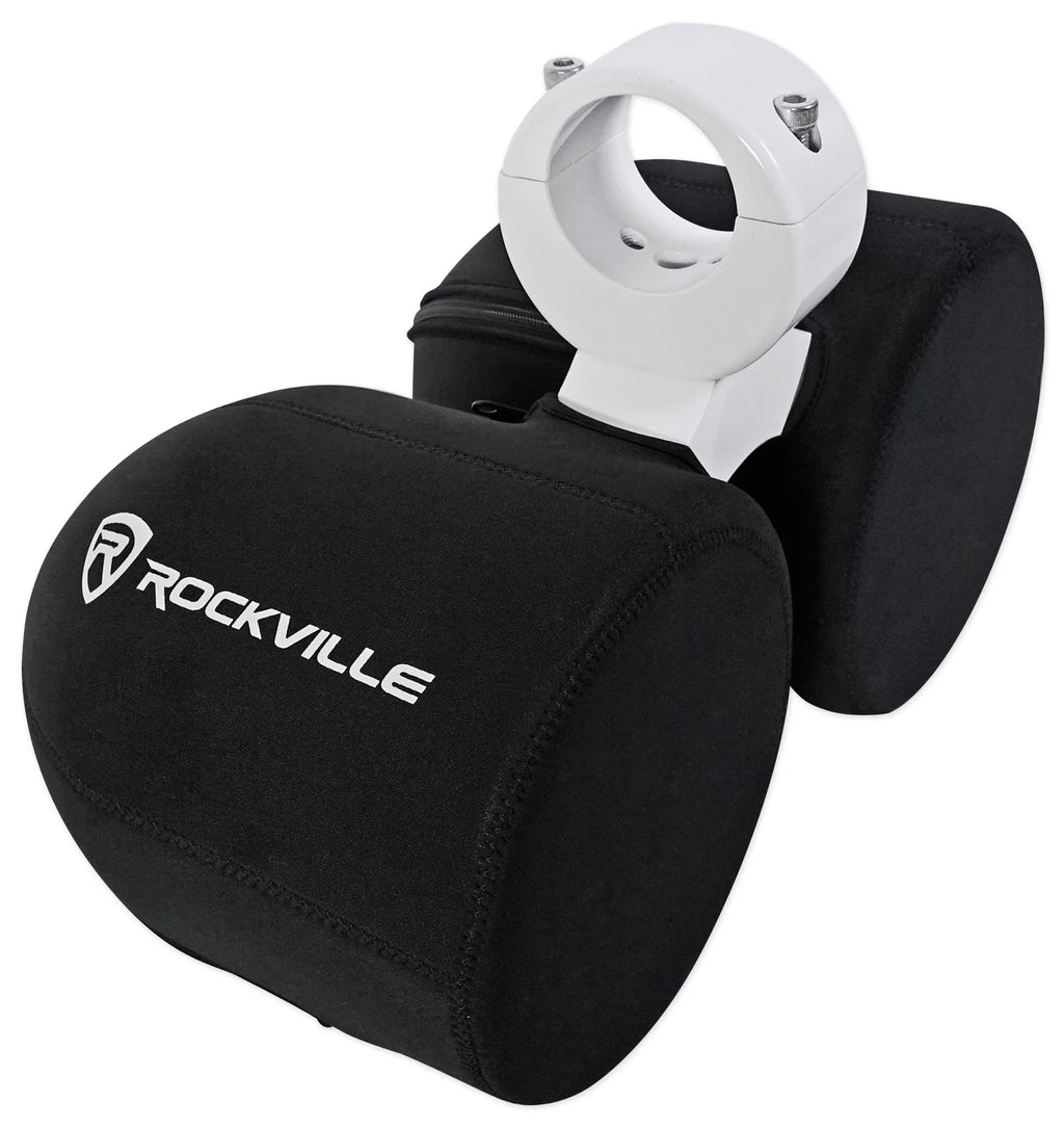 Dual 6.5" Neoprene Marine Speaker Covers L298