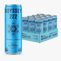 222mg Blue Raspberry Sparkling Mushroom Drink 12 Fl oz (Pack of 12) F636