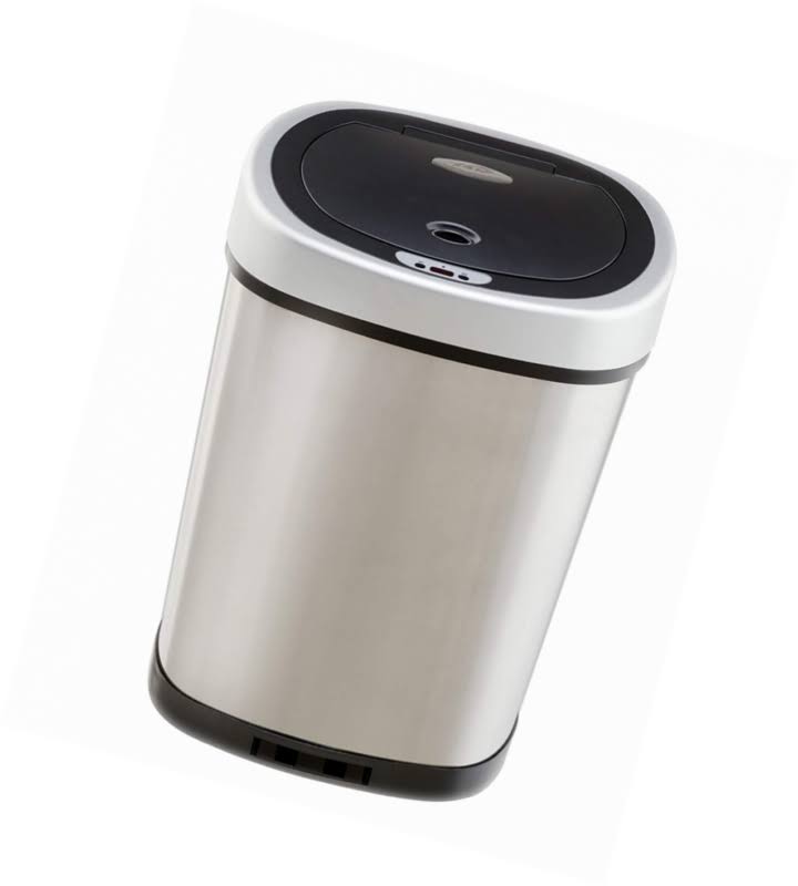 13 Gal 50L & 2 Gal 8L Stainless Trash Can Combo Set T885910