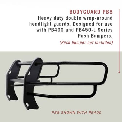 LED Push Bumper Grill Guard E7111