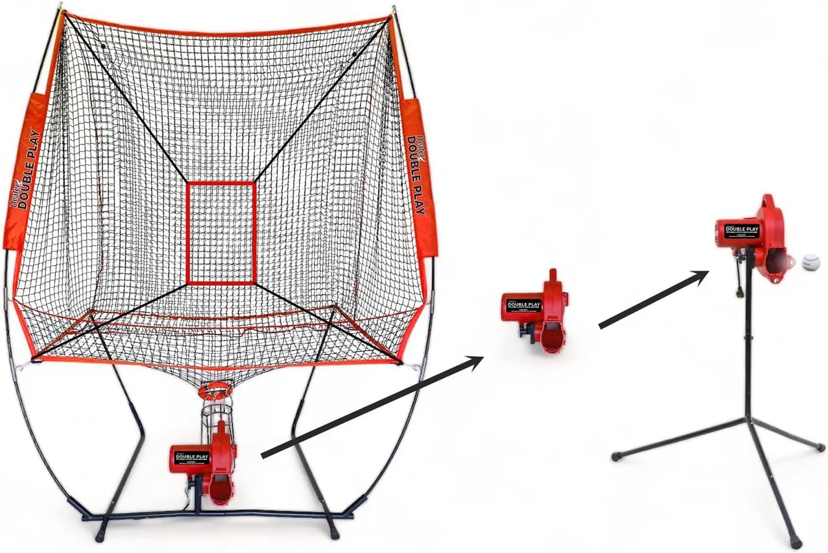 2-in-1 Baseball Pitching Machine Q60147