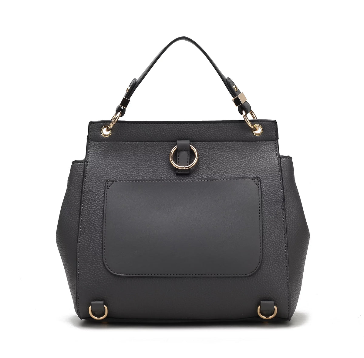Vegan Leather 3-in-1 Satchel, Backpack and Crossbody D265035