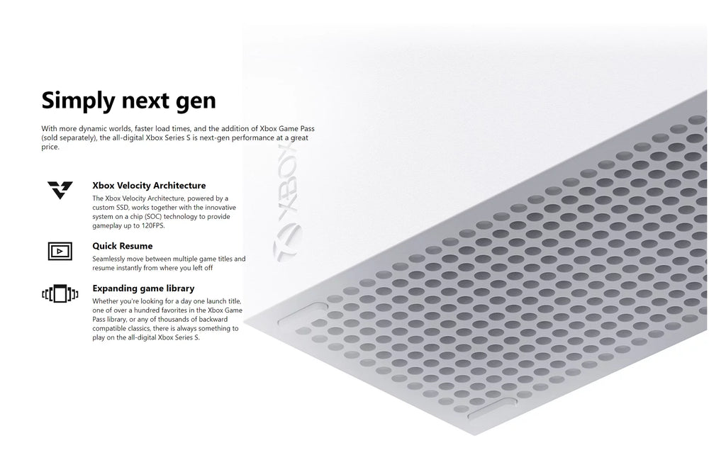 Xbox Series S 1.5TB SSD with HDMI Q25953