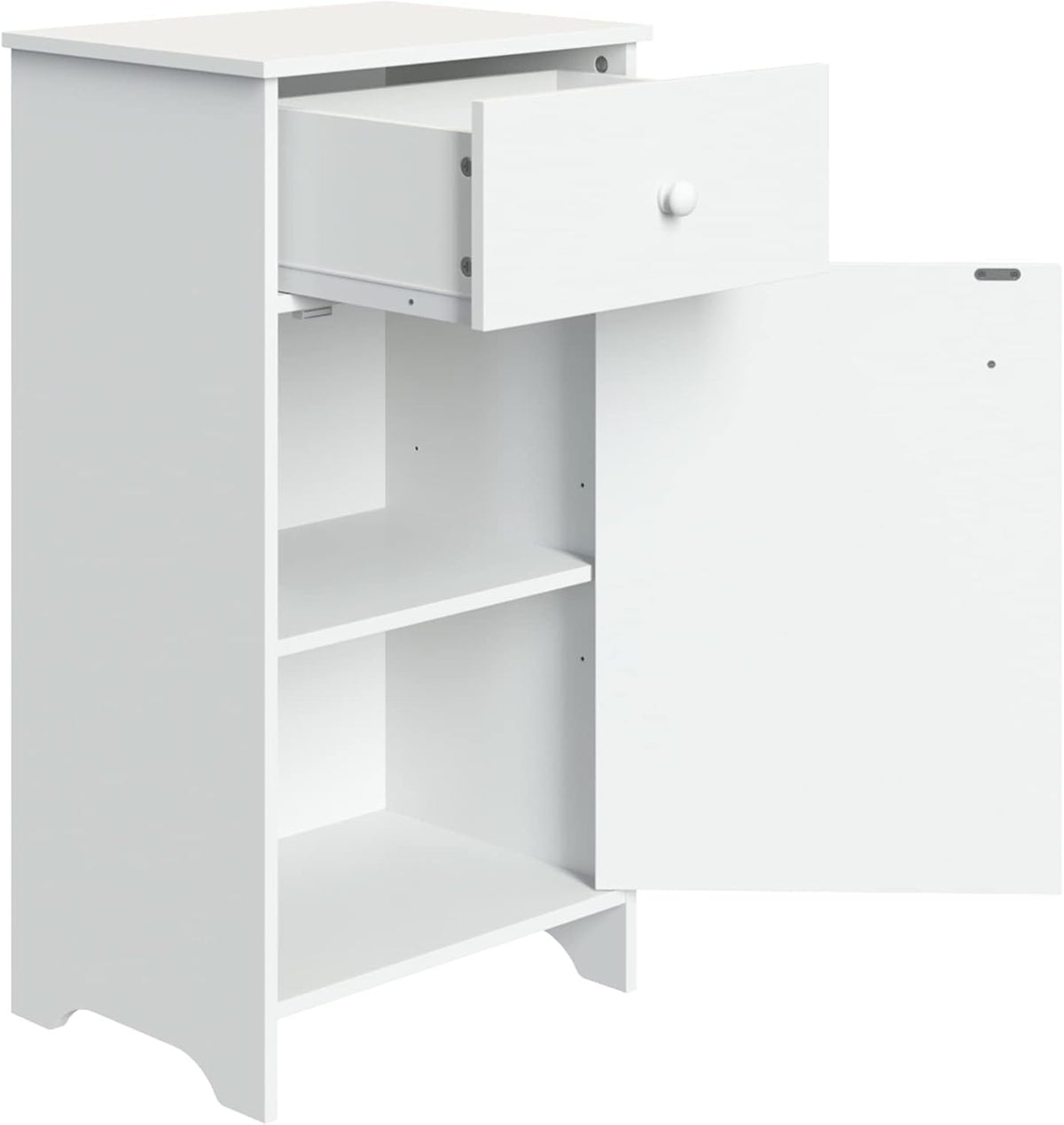 White Bathroom Floor Cabinet P778