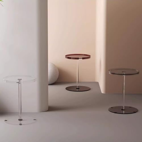 Black Acrylic Side Table W28088