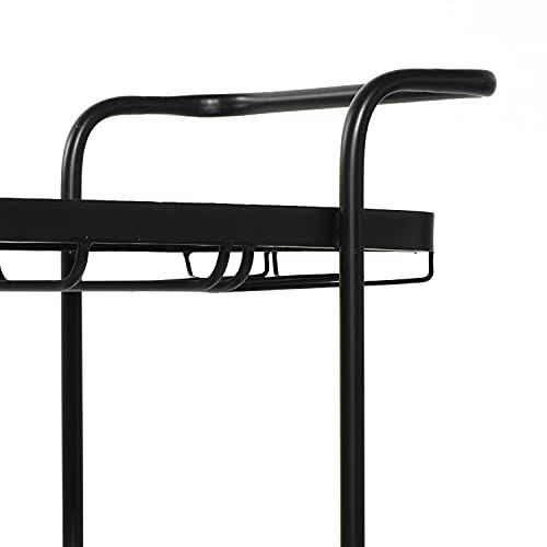 Black Metal Bar Cart N341738