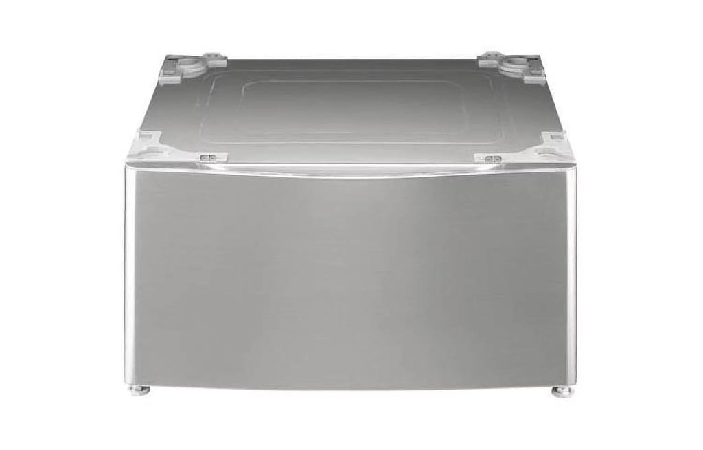 White Laundry Pedestal with Drawer H58819