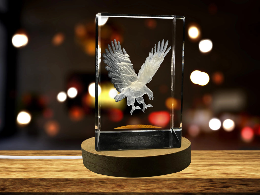 3D Engraved Crystal Collectible Keepsake T191453