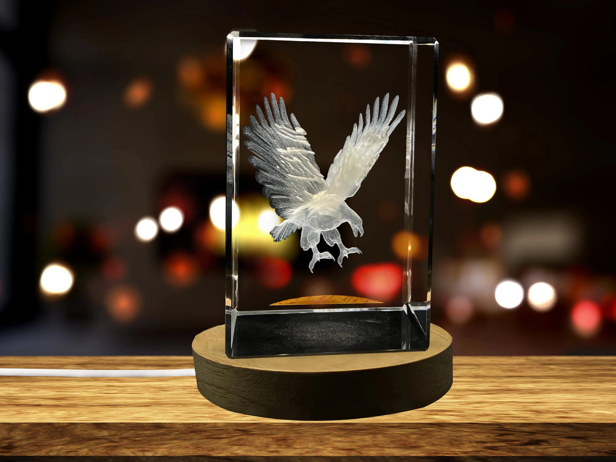 3D Engraved Crystal Collectible Keepsake T191453