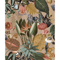 Gold Botanical Non-Pasted Washable Wallpaper Roll (Covers 57 Sq. ft.) R854860