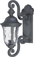 Black Cast Aluminum Outdoor Wall Lantern S5343
