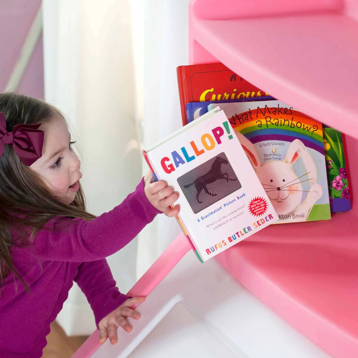 Kids Plastic Storage Bin and Toy Organizer Q9590