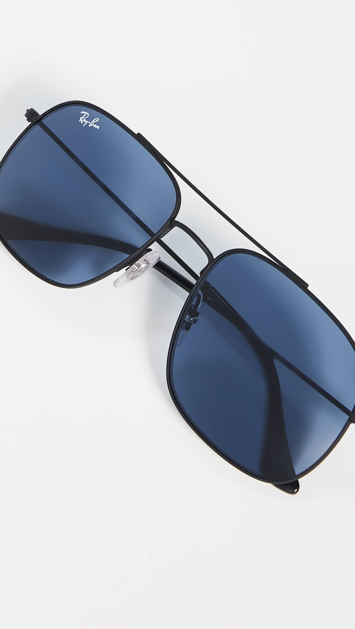 Rubber Black Dark Blue Sunglasses U84460