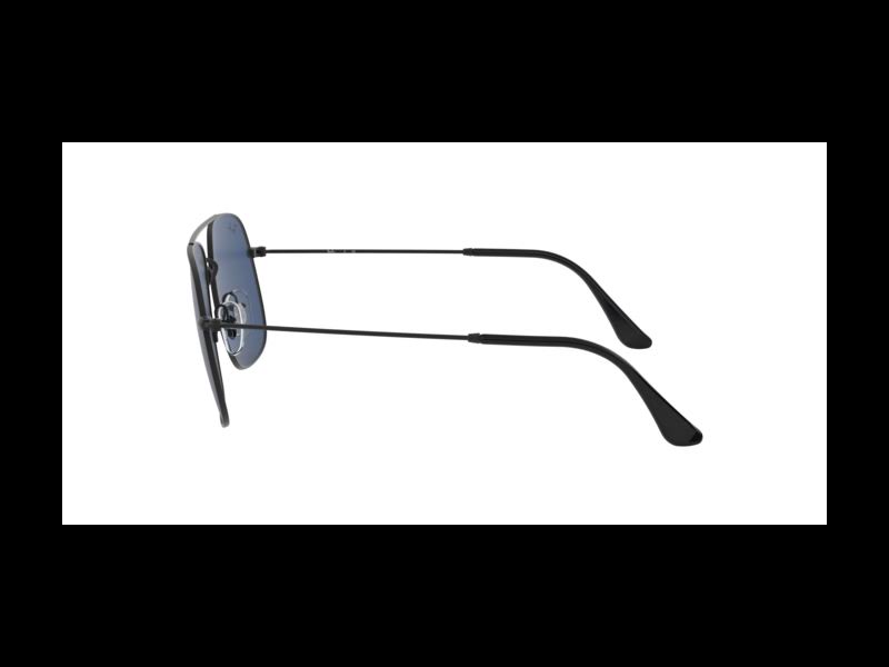 Rubber Black Dark Blue Sunglasses U84460