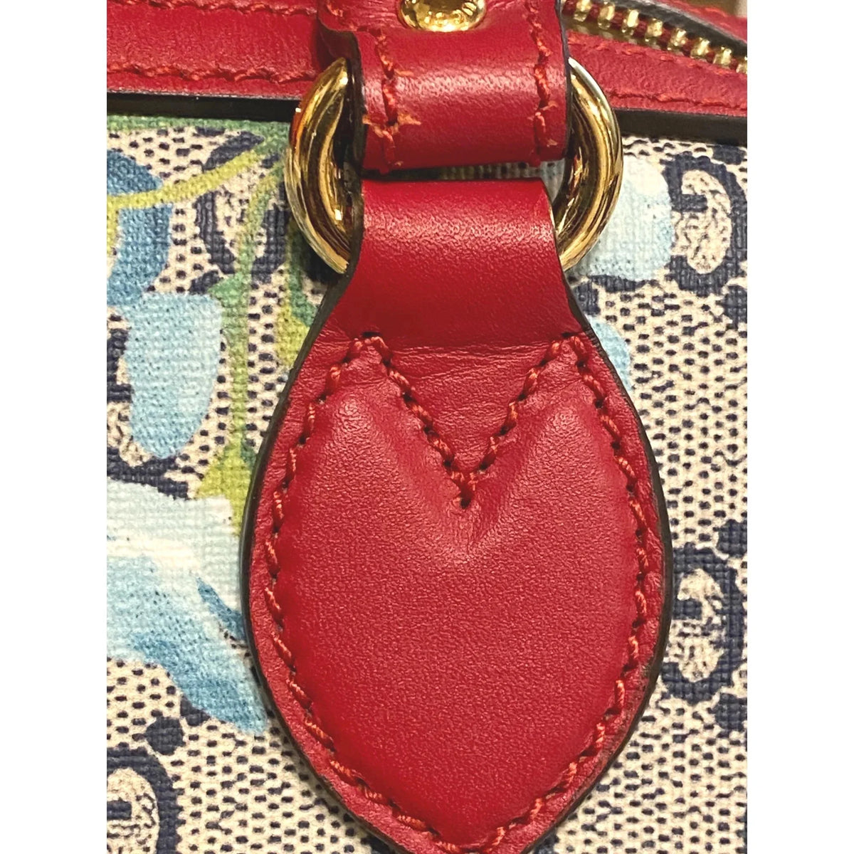 Floral Printed Canvas Mini Crossbody Bag W434691