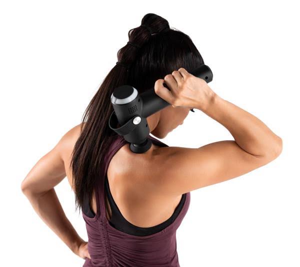 Percussion Recovery Gun with Interchangeable Massage Heads O8926