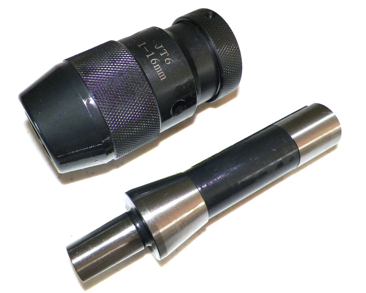 Keyless Drill Chuck with R8 Shank Adapter Pack of 2 O6703
