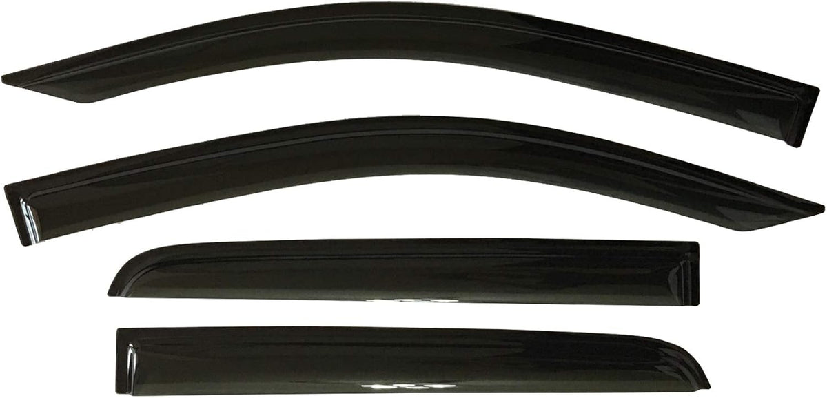 Side Window Vent Visor Deflectors Rain Guards Pack of 2 J821919